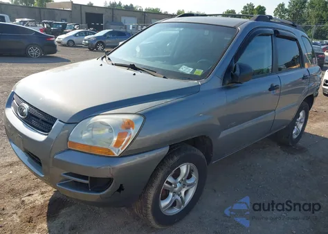 2007 Kia Sportage Ex/Lx z USA, uszkodzony, nr VIN KNDJE723677407778